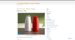 Desktop Screenshot of designhinge.wordpress.com