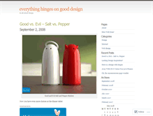 Tablet Screenshot of designhinge.wordpress.com