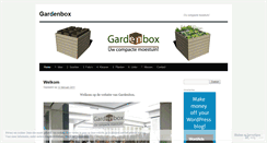Desktop Screenshot of gardenboxinfo.wordpress.com