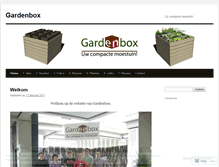 Tablet Screenshot of gardenboxinfo.wordpress.com
