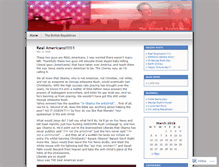 Tablet Screenshot of britishrepublican.wordpress.com
