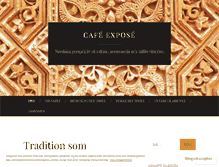 Tablet Screenshot of cafeexpose.wordpress.com