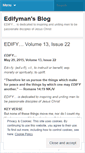 Mobile Screenshot of edifyman.wordpress.com