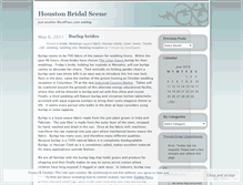 Tablet Screenshot of houstonbridalscene.wordpress.com