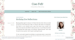 Desktop Screenshot of fefianist.wordpress.com
