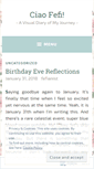 Mobile Screenshot of fefianist.wordpress.com