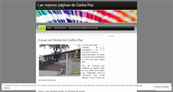 Desktop Screenshot of carlospaz.wordpress.com