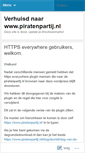 Mobile Screenshot of depiratenpartij.wordpress.com