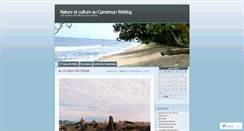 Desktop Screenshot of camerouneco.wordpress.com