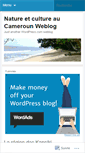 Mobile Screenshot of camerouneco.wordpress.com