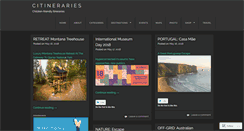 Desktop Screenshot of citineraries.wordpress.com