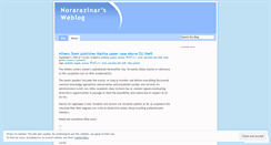 Desktop Screenshot of norarazinar.wordpress.com