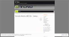 Desktop Screenshot of etcno.wordpress.com