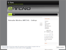 Tablet Screenshot of etcno.wordpress.com