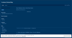 Desktop Screenshot of footwearreviewbloghi.wordpress.com