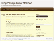 Tablet Screenshot of peoplesrepubmadison.wordpress.com