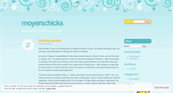 Desktop Screenshot of moyerschicks.wordpress.com