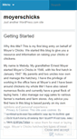 Mobile Screenshot of moyerschicks.wordpress.com