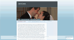 Desktop Screenshot of joshandsarahbrown.wordpress.com