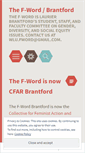 Mobile Screenshot of fwordbrantford.wordpress.com