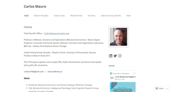 Desktop Screenshot of cmauro.wordpress.com