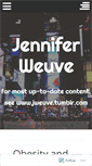 Mobile Screenshot of jweuve.wordpress.com