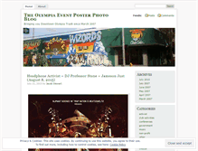 Tablet Screenshot of olyposter.wordpress.com