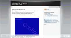 Desktop Screenshot of mrconfig.wordpress.com