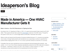 Tablet Screenshot of ideaperson1.wordpress.com