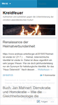 Mobile Screenshot of kreidfeuer.wordpress.com