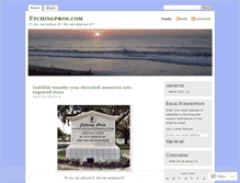 Tablet Screenshot of etchingpros.wordpress.com