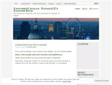Tablet Screenshot of englishatcatalan.wordpress.com