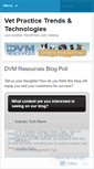 Mobile Screenshot of dvmresources.wordpress.com
