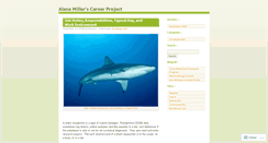 Desktop Screenshot of alanamillermarinebiologist.wordpress.com