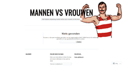 Desktop Screenshot of manvsvrouw.wordpress.com