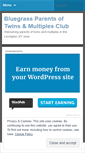 Mobile Screenshot of bluegrasstwinsclub.wordpress.com