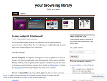 Tablet Screenshot of hooeeywebprint.wordpress.com