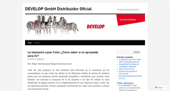 Desktop Screenshot of develcop.wordpress.com