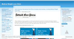 Desktop Screenshot of medicalweightlossclinic.wordpress.com