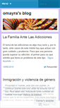 Mobile Screenshot of omayrasegui.wordpress.com