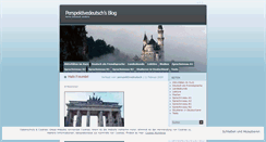 Desktop Screenshot of perspektivedeutsch.wordpress.com