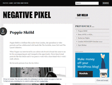 Tablet Screenshot of negativepixel.wordpress.com