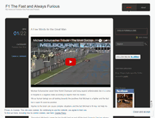 Tablet Screenshot of f1thefastandalwaysfurious.wordpress.com