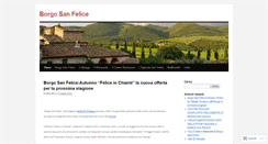 Desktop Screenshot of borgosanfeliceblog.wordpress.com