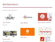 Tablet Screenshot of claudiaabarca.wordpress.com