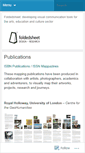 Mobile Screenshot of foldedsheet.wordpress.com