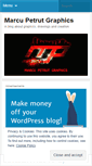 Mobile Screenshot of marcupetrut.wordpress.com