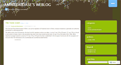 Desktop Screenshot of amineoxidase.wordpress.com