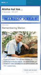 Mobile Screenshot of marionkelly.wordpress.com