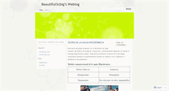 Desktop Screenshot of beautiful3cbig.wordpress.com